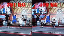 All Time World Record RAW Deadlift 400 kg  Dmitriy Nasonov 82 kg bw