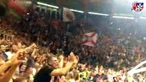 GRMI PIONIR! Delije - Puta Barsa le!  Crvena zvezda - Barselona 9082