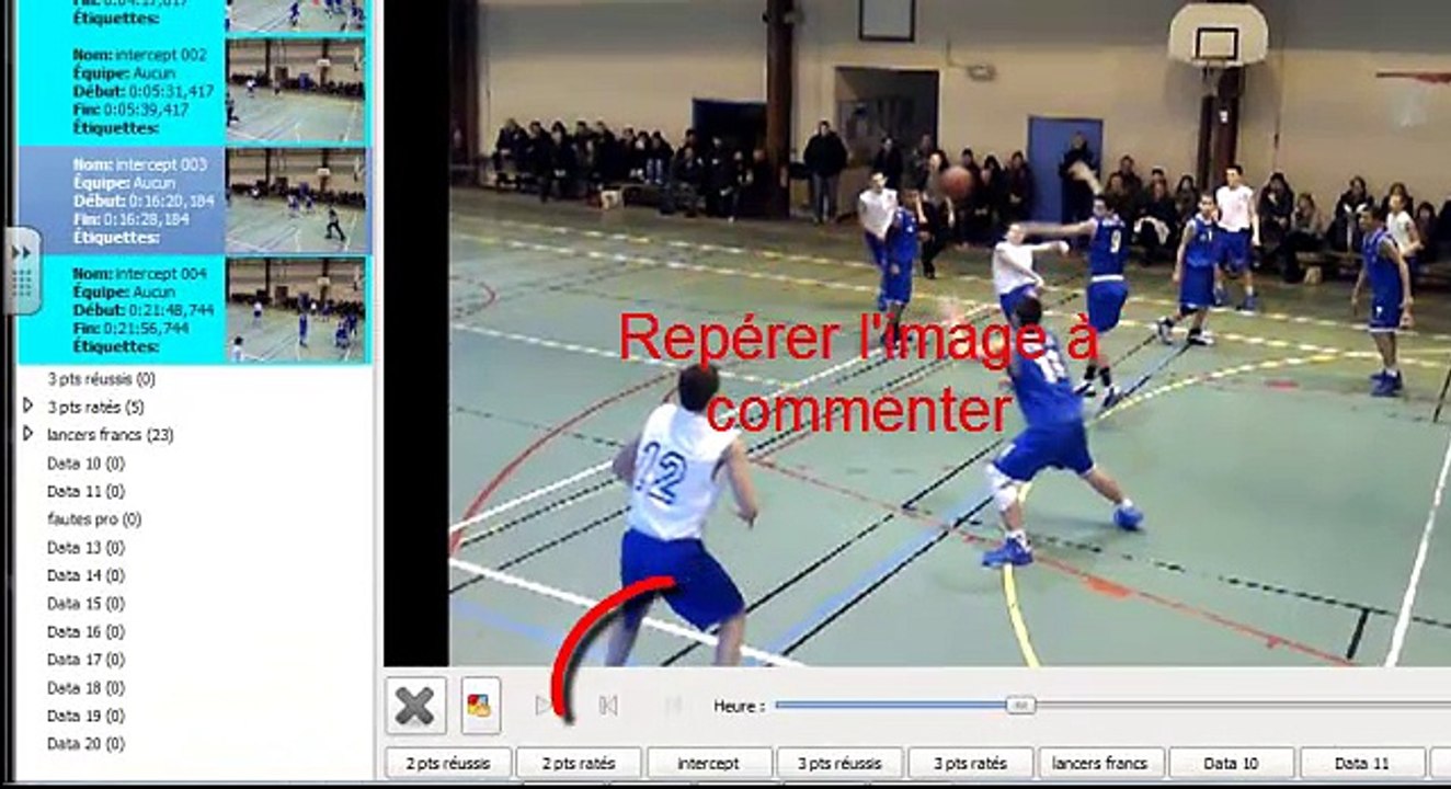 Longomatch Vidéo 6 - Commenter une image