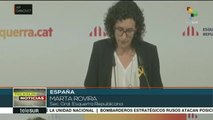 Marta Rovira: Exigimos la liberta de todos los presos políticos