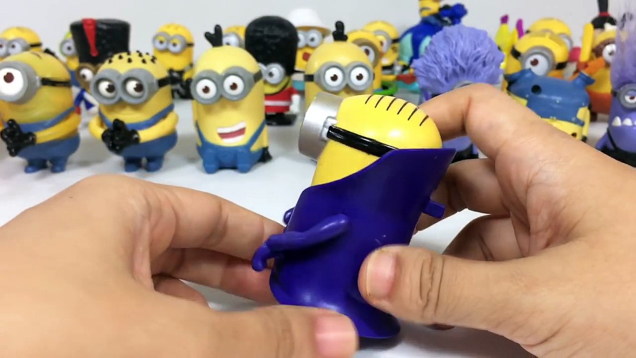 All 2017 new new McDonalds Happy Meal Minions Toys Complete Despicable Me Keiths Toy Box