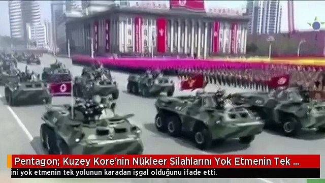Pentagon: Kuzey Kore'nin Nükleer Silahlarını Yok Etmenin Tek Yolu Karadan İşgal