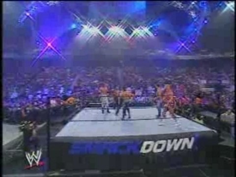 Rey Mysterio & Edge & John Cena Vs. Chris & Eddie & kurt