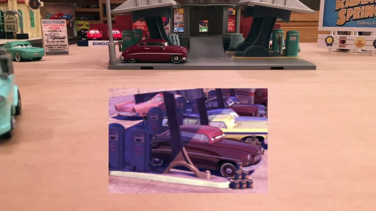 Mattel Disney Cars 2017 Percy Hanbrakes Radiator Springs Classic (Flashback Scene) Die-cast