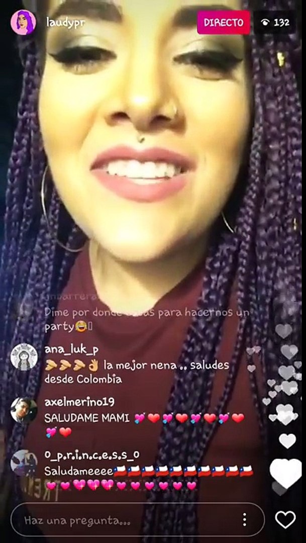 Laudy Canta En Vivo Y Dice No Ser Ex De Bad Bunny Video Dailymotion