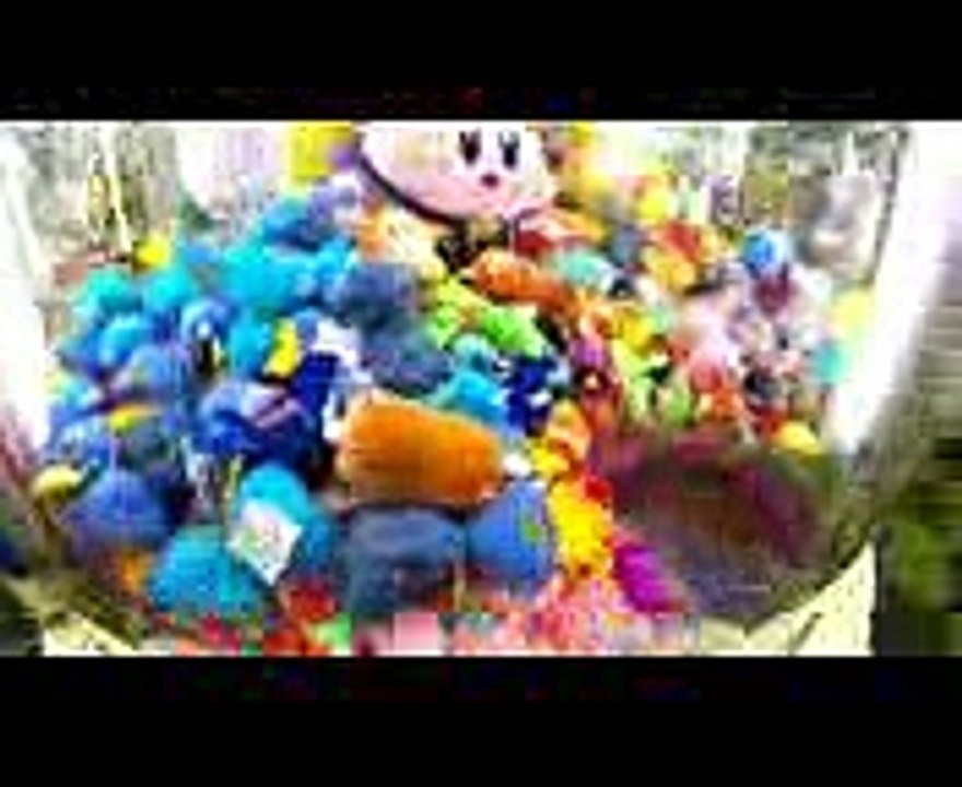 クレーンゲーム瞬殺劇場★UFOキャッチャーでミニオン、ドラえもん、カービィ達の運命は？スクイーズも欲しかった…squishy claw machine win in arcade game!