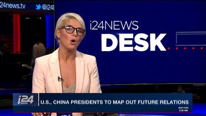 i24NEWS DESK | U.S., China presidents to map out future relations | Saturday, November 4th 2017