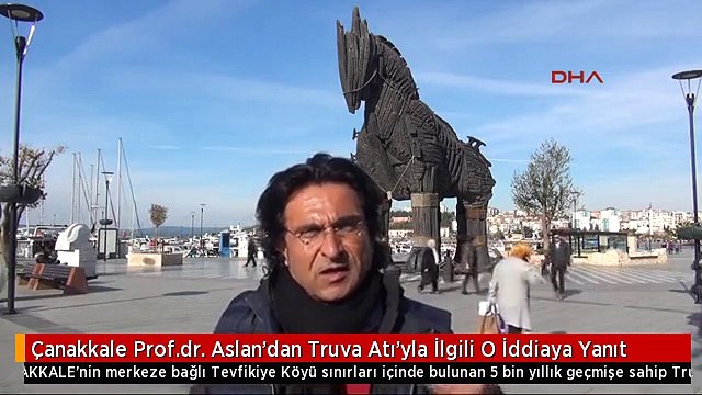 Çanakkale Prof.dr. Aslan'dan Truva Atı'yla İlgili O İddiaya Yanıt