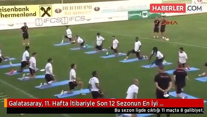 Galatasaray, 11. Hafta İtibariyle Son 12 Sezonun En İyi Performansını Sergiliyor
