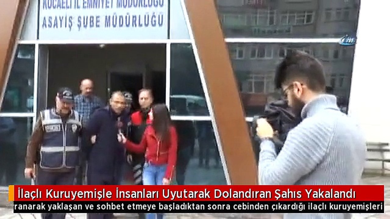 İlaçlı Kuruyemişle İnsanları Uyutarak Dolandıran Şahıs Yakalandı