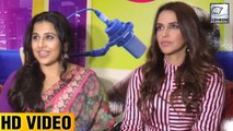 Vidya Balan Teaches Marathi To Neha Dhupia | Funny Moment | Tumhari Sullu