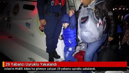 29 Yabancı Uyruklu Yakalandı
