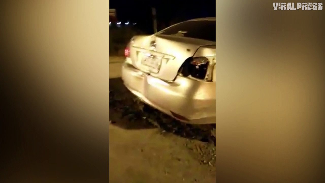 One Car Crashes... A Second Vehicle Then Hits It