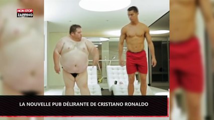 Cristiano Ronaldo : sa pub complètement WTF avec un coach sportif un peu spécial (vidéo)