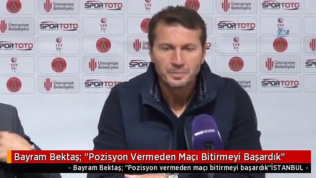 Bayram Bektaş: Pozisyon Vermeden Maçı Bitirmeyi Başardık