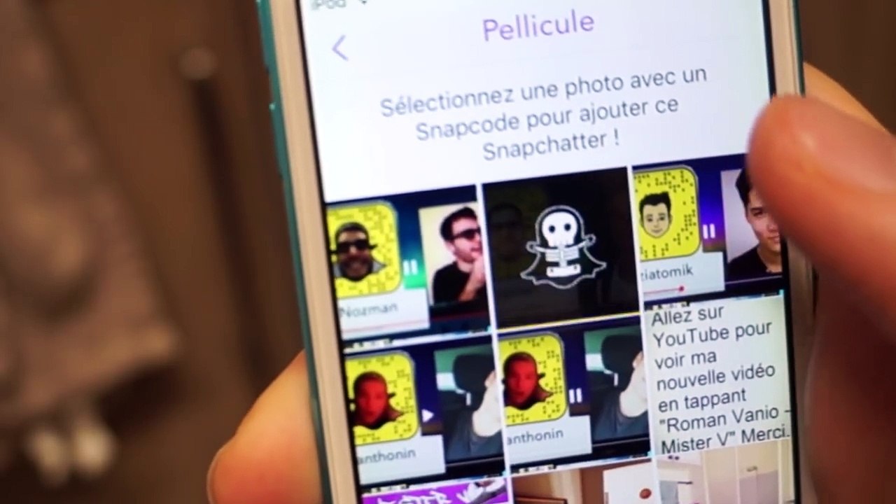 SNAPCHAT de 61 YOUTUBEURS (Cyprien, Norman, Natoo, Woop, Nad, Wartek, Squeezie, etc) - Roman Vanio