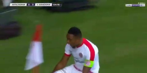 Samuel Eto'o GOAL HD - Antalyaspor 1-0 Kardemir Karabuk 04.11.2017