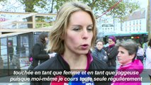 Paris: 200 coureurs rendent hommage à la joggeuse tuée