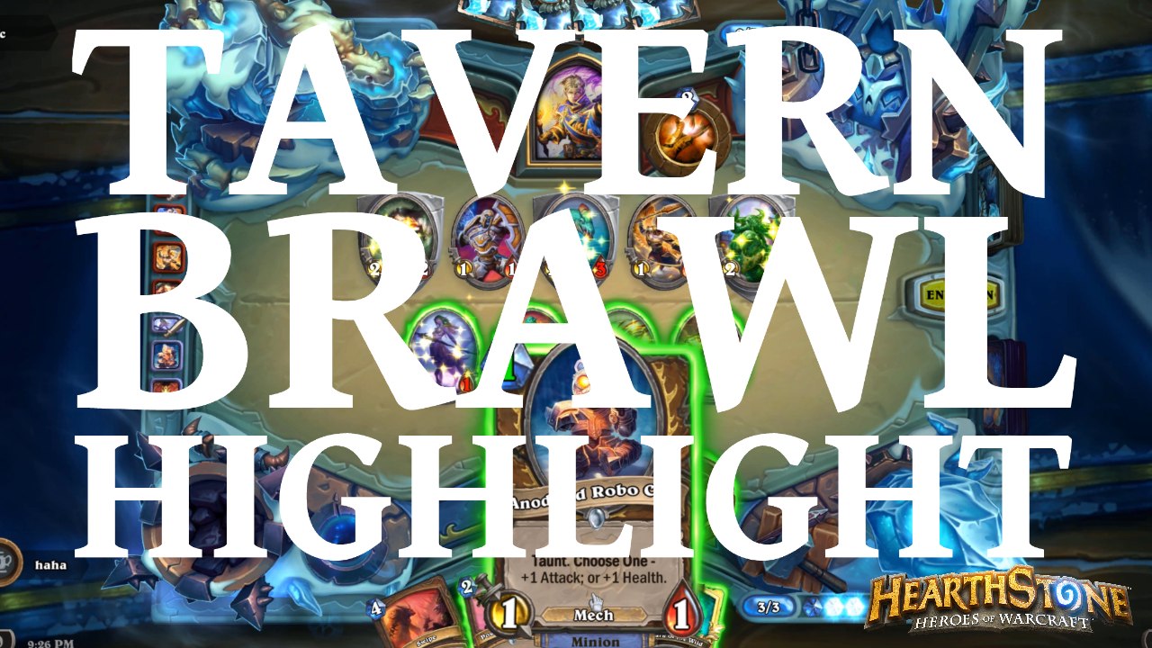 Hearthstone Tavern Brawl, a highlight Episode 75 : Miniature Warfare