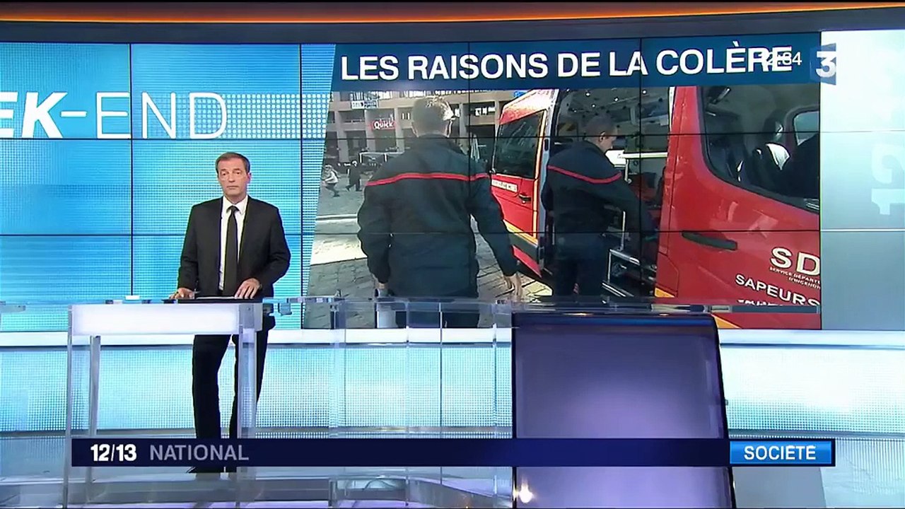 Pompiers : les raisons de leur colère