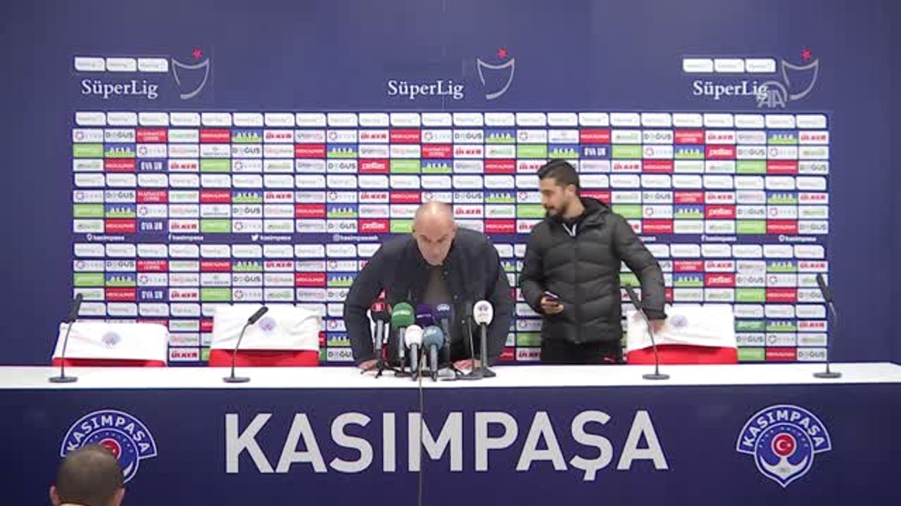 Kasımpaşa - Bursaspor Maçının Ardından - Le Guen/kemal Özdeş