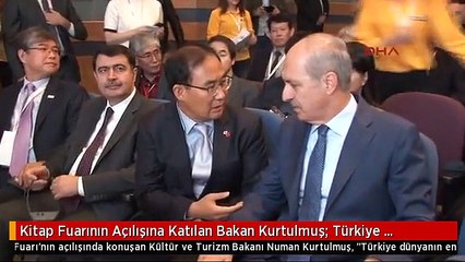 Kitap Fuarının Açılışına Katılan Bakan Kurtulmuş: Türkiye Dünyanın En Büyük Arşividir