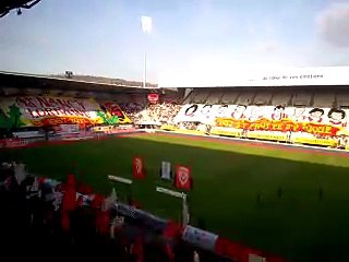 ASNL-Lens : un tifo géant et historique pour les 50 ans du club