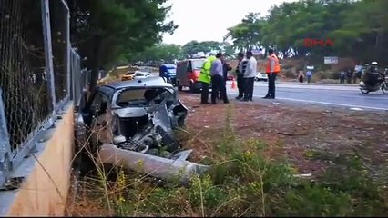 Mersin Anamur'da Yağış Kazaya Neden Oldu: 2 Yaralı
