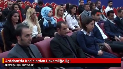 Ardahan'da Kadınlardan Hakemliğe İlgi