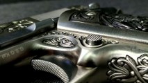 WE 1911 Engraved ‘Mehico Druglord’ GBB Airsoft Pistol in Detail [1080p] [30fps]