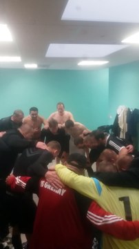 Cri de la victoire des seniors A en coupe demandrille