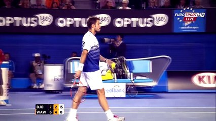 Novak Djokovic ♦ Top 10 Points Against Wawrinka in Grand Slam (HD)