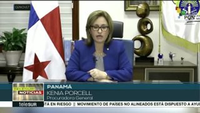 Panameños protestan para exigir justicia en el caso Odebrecht