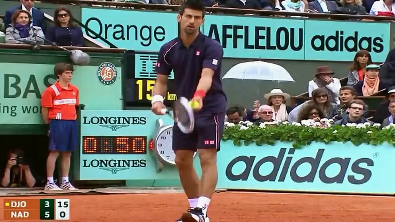 Novak Djokovic ♦ Top 10 Points Against Nadal in Grand Slam (HD)