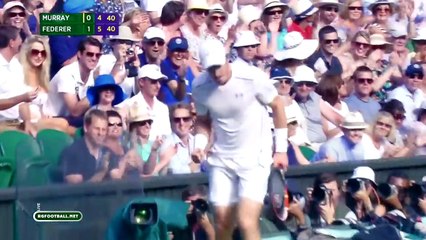 Andy Murray ♦ Top 10 Points Against Federer in Grand Slam (HD)