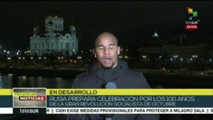 Rusia se prepara para celebrar centenario de la Revolución de Octubre