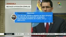 Venezuela rechaza nueva intromisión del Gobierno español