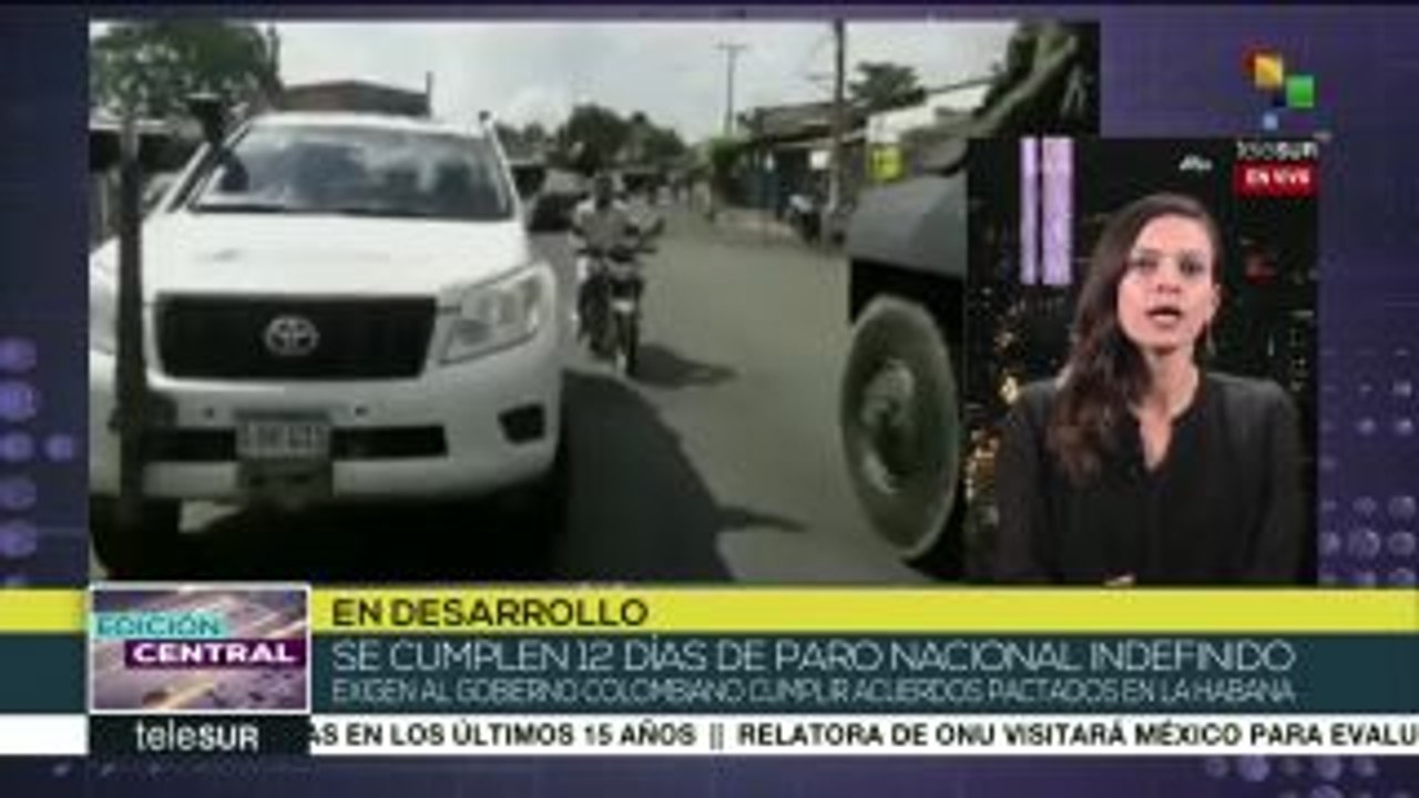 Indígenas denuncian falta de voluntad política del gobierno colombiano