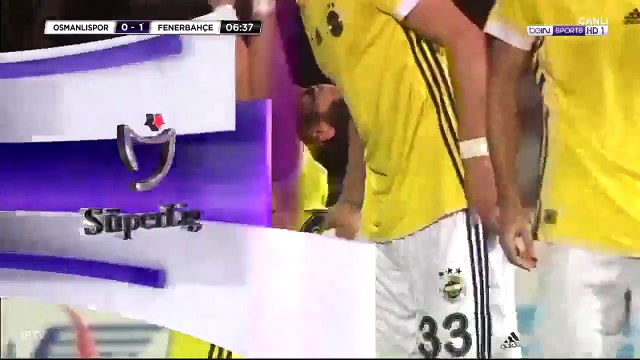 0-1 Giuliano Goal Turkey Süper Lig - 04.11.2017 Osmanlispor FK 0-1 Fenerbahçe SK