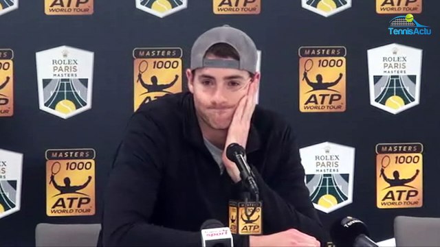 Rolex Paris Masters 2017 - John Isner : C'est très décevant de ne pas aller au Masters de Londres