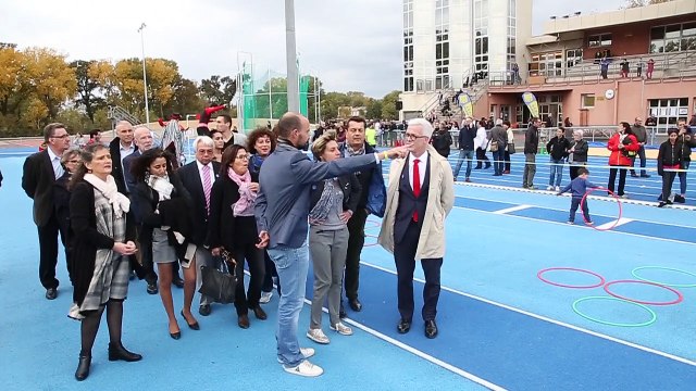 Avignon : inauguration du stade Gillardeaux