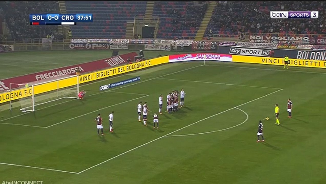 Simone Verdi Fantastic Free Kick Goal vs Crotone (1-0)