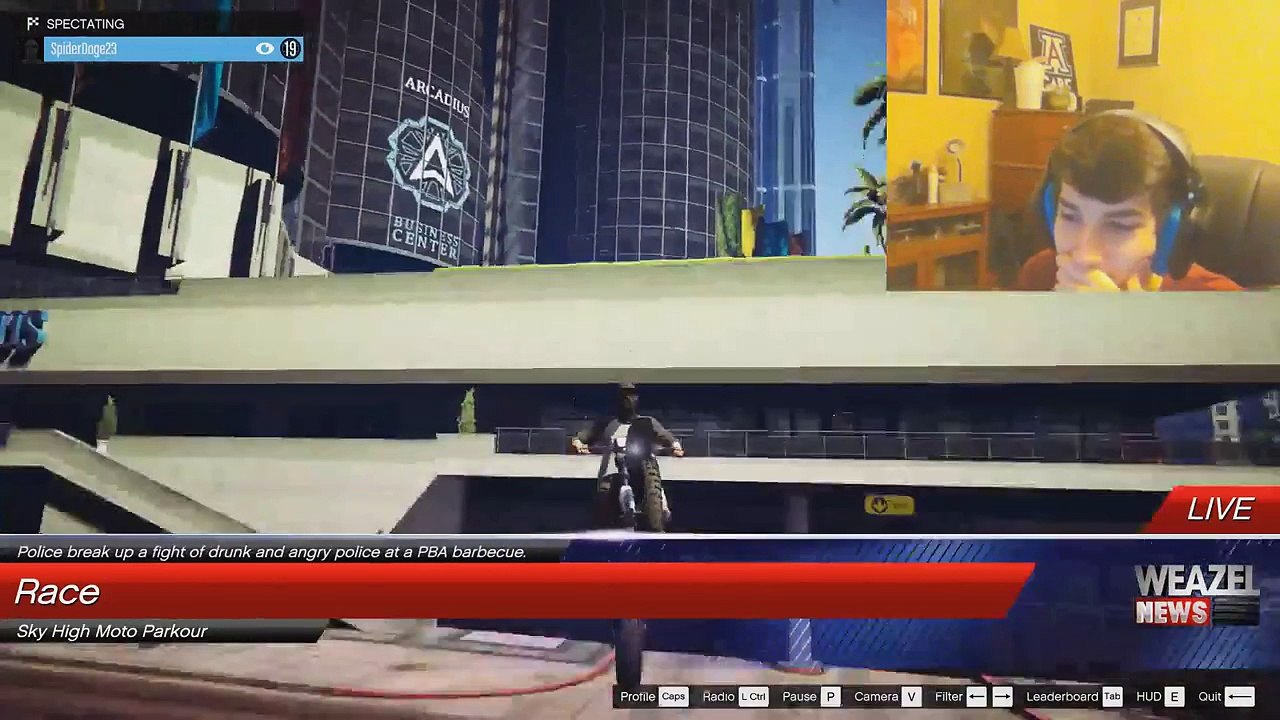 INSANE STUNT RACES IN GTA 5 - Funny Moments _ Fails