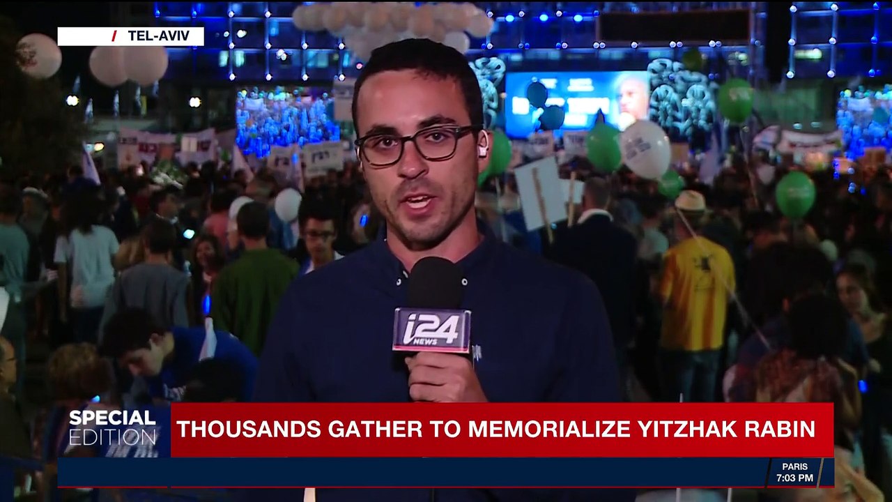 SPECIAL EDITION | Thousands gather to memorialize Yitzhak Rabin | Saturday, November 4th 2017