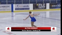 2018 Skate Ontario Sectional Qualifying - Senior Women Short Program - Group 1