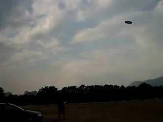 20071024 1er essai Monofoil Wing avec aile pilote