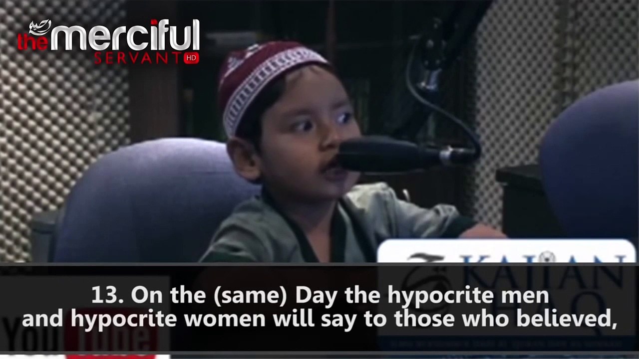 Amazing Child Recites Holy Quran Beautifully
