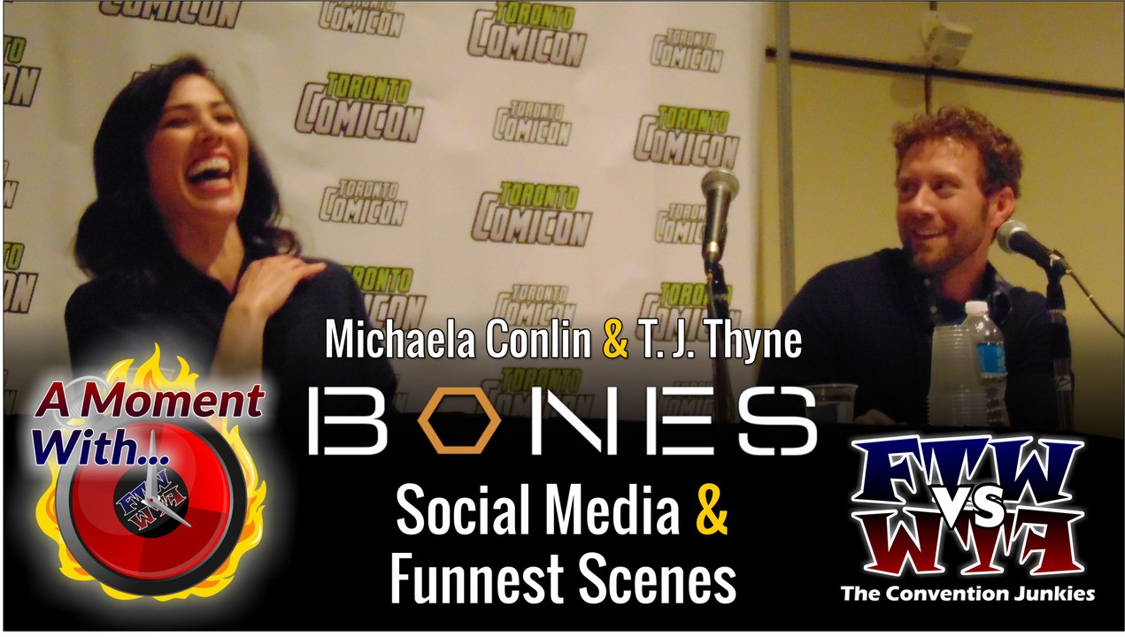 A Moment With Bones: T. J. Thyne and Michaela Conlin - Funnest Scenes