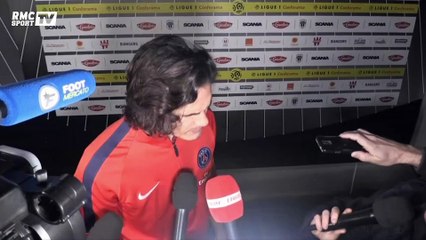 Cavani : "Nous sommes venus ici pour faire un gros match et prendre les 3 points"