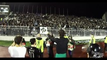 Grobari sa igračima posle pobede : Skači, igraj, napadaj ! | Partizan -Skënderbeu, 02.11.2017